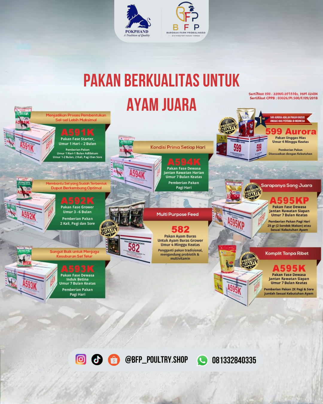 Pakan Berkualitas